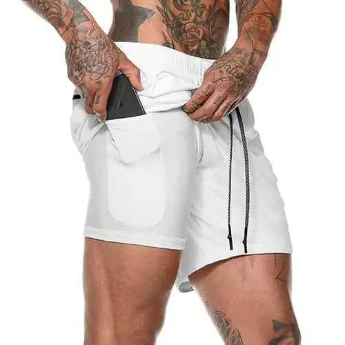 2-in-1 träningsshorts