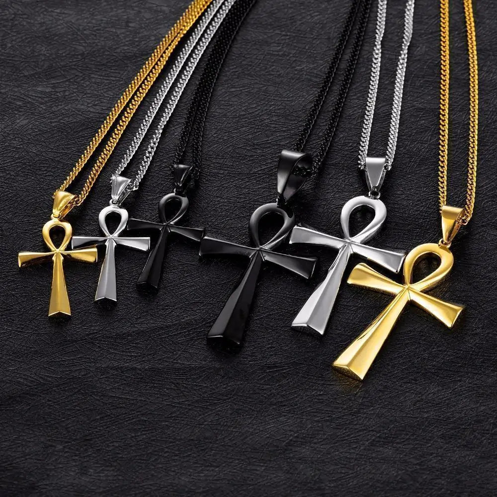 Stålhalsband ANKH