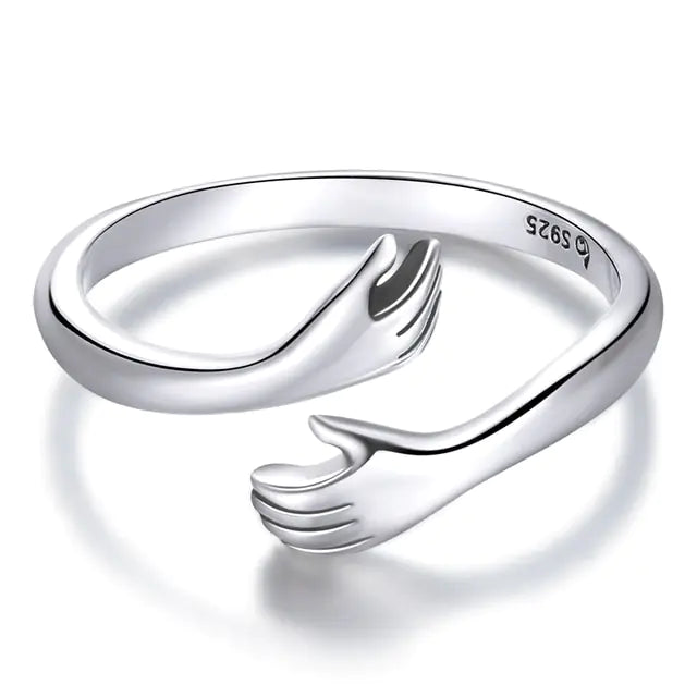 925 Sterling Silver EMBRACE Ring