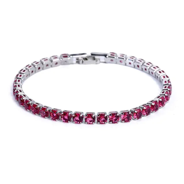 Tennisarmband med cubic zirconia