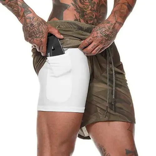 2-in-1 träningsshorts